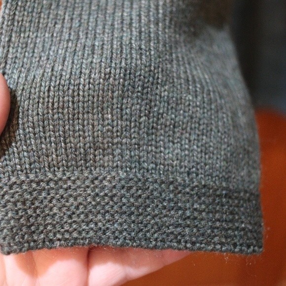 Soft Surroundings Green Wool Blend Sweater Plus Size 3X Cozy Classic Pullover - Picture 10 of 14